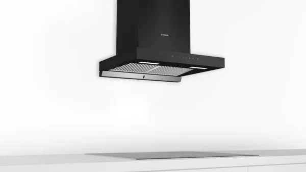 Series 4 Wall-mounted Cooker Hood 60 Cm Flat Black - Image 4