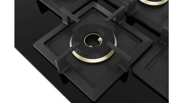 Series 6 Gas Hob 75 Cm Tempered Glass, Black - Image 6