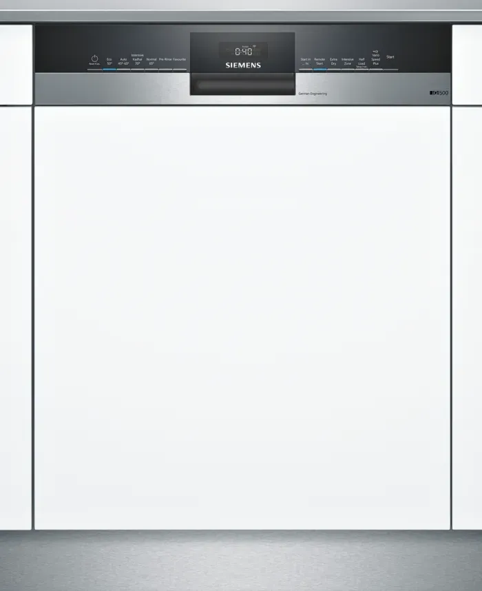 semi integrated dishwasher